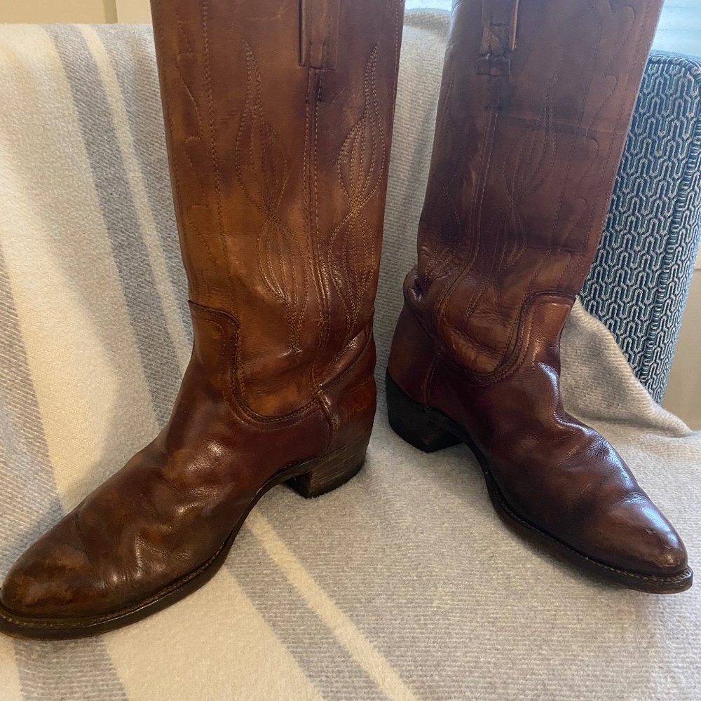 1970s Men's Frye Cowboy boots